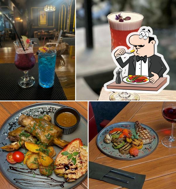 Еда в "Тарантино Баре & Гриле"