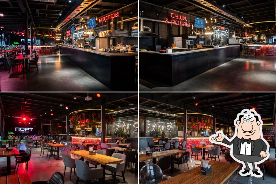 Посмотрите на внутренний интерьер "Самурая"