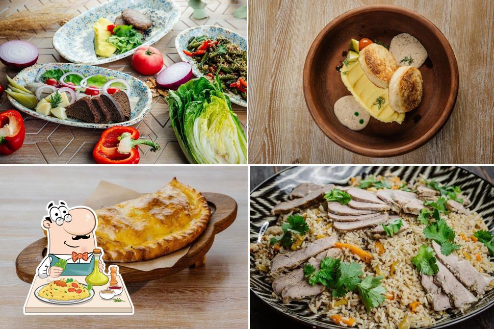 Еда в "Кинза"