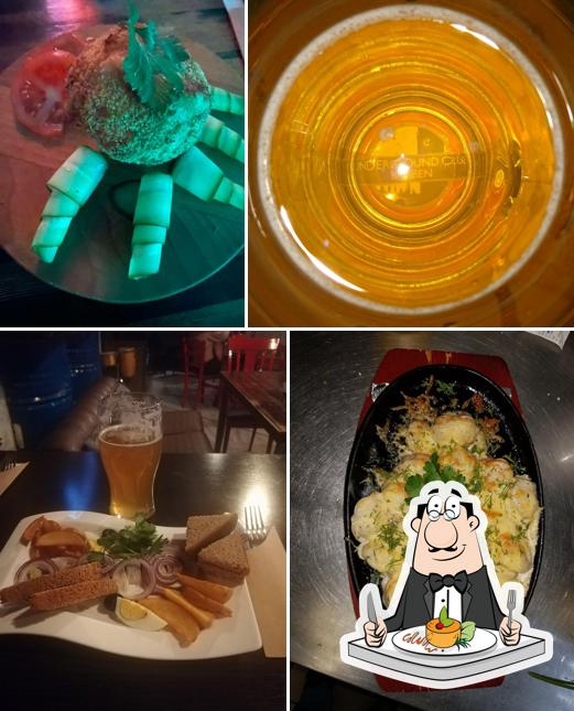 Еда в "Клубе "Big Ben""