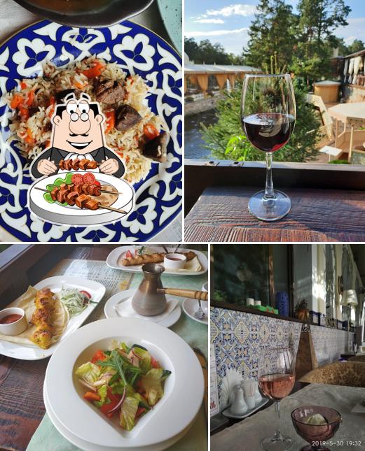 Еда в "Шафране"