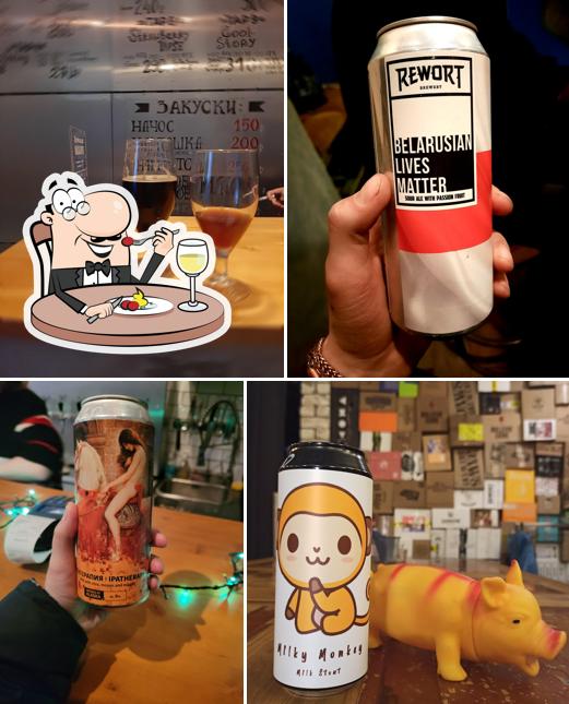 Шоколадный мусс в "Сизом Олене"