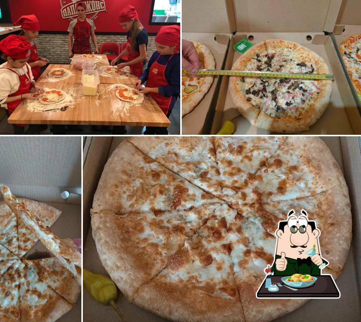 Еда в "Папа Джонсе"