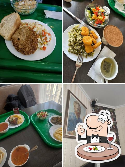 Блюда в "Курортной столовой"