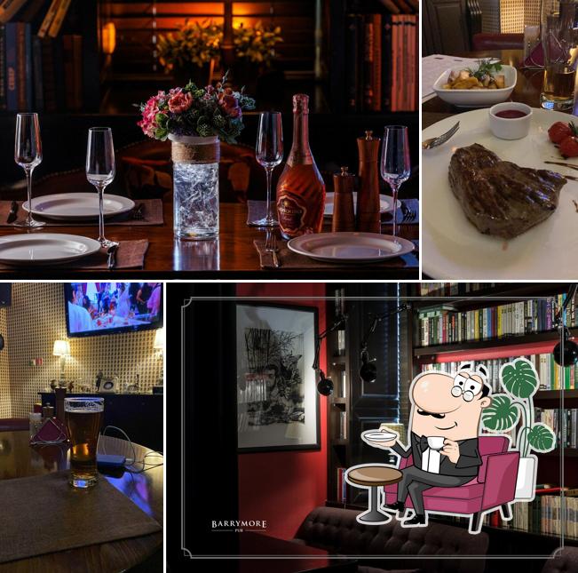 Интерьер "Бэрримора паб"