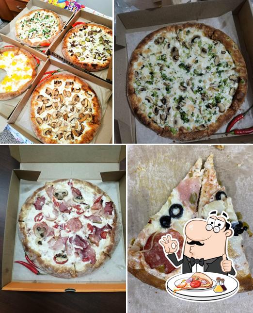 Закажите разные виды пиццы