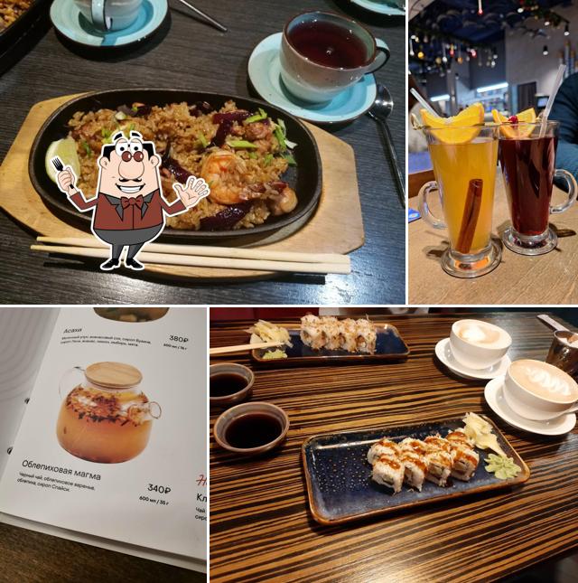 Шоколадный мусс в "Рыбе Рис"