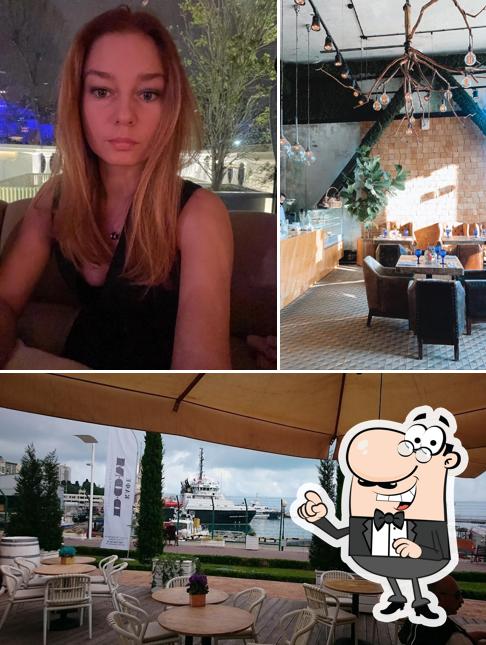 Интерьер "Ресторана DOM"