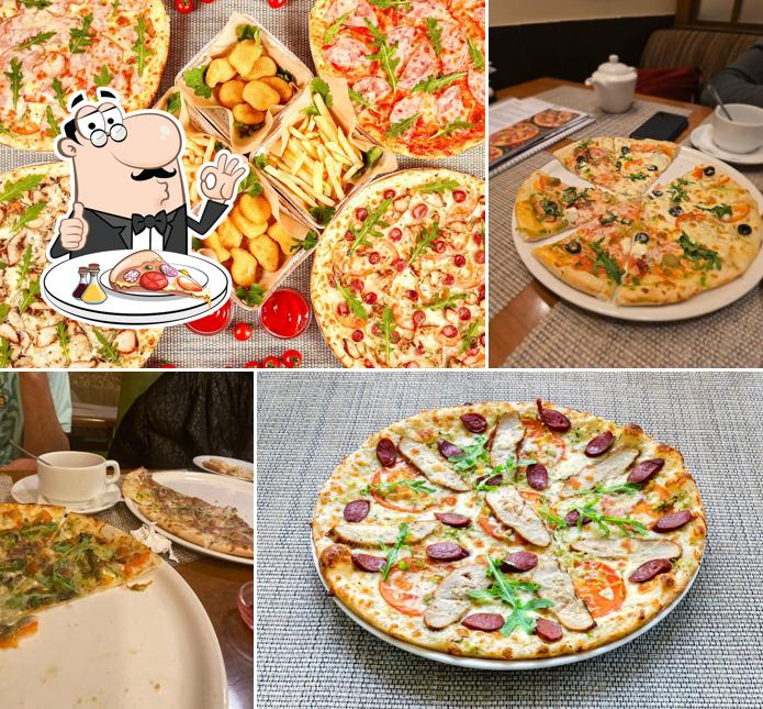 Закажите разные варианты пиццы