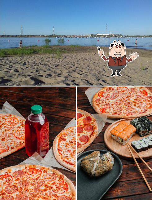 Еда и внешнее оформление в Папа Рико