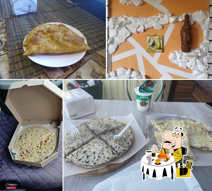 Балкарские хычины, кабардинские пироги