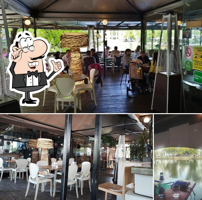 Посмотрите на внутренний интерьер "Шатра"