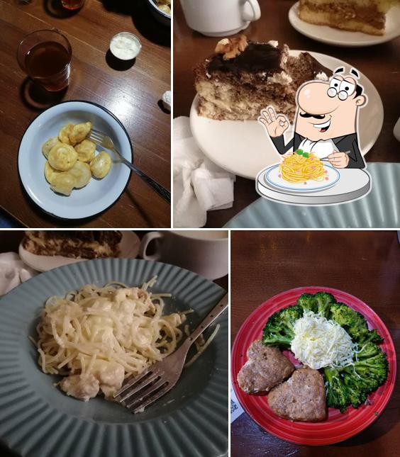 Паста карбонара в "Пельменной, ИП Мелконян С.Х"