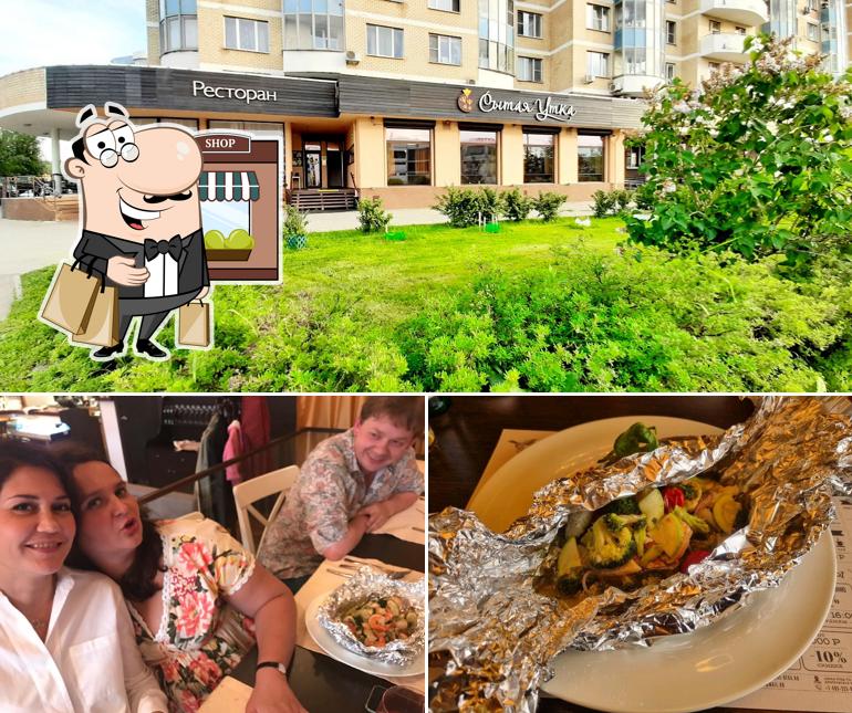 Наслаждайтесь пейзажем, который открывается из "Сытой Утки"