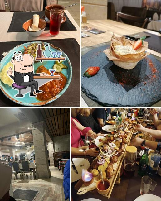 Посмотрите на внутренний интерьер "Мускат"