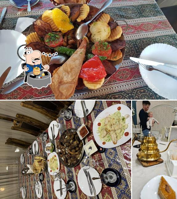 Еда в "Кафе Гянджа"