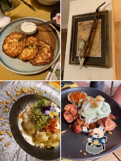 Еда в "Старом Городе, ресторане"