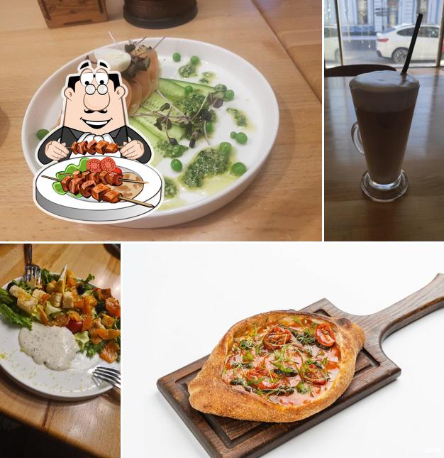 Шоколадный мусс в "Песто Тесто"