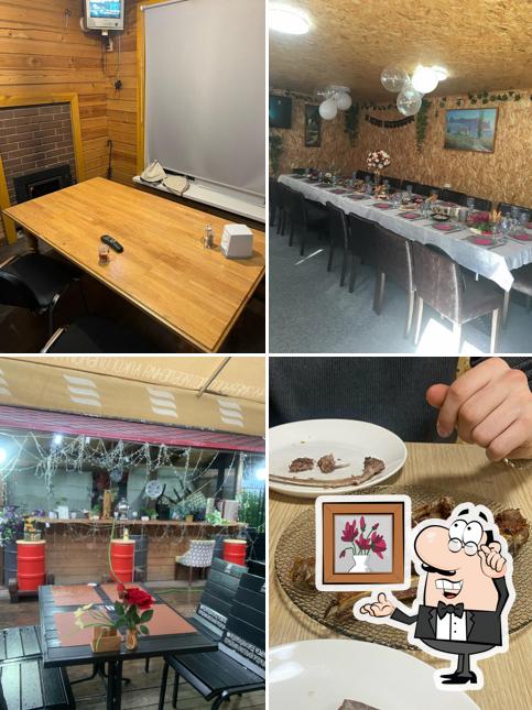 Посмотрите на внутренний интерьер "Вкусный шашлык"