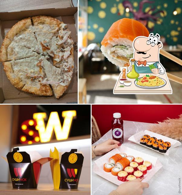 Еда в "Суши Wok"