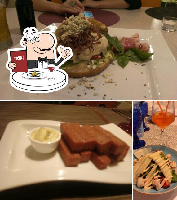 Еда в "Ресторане "Сан Ремо""