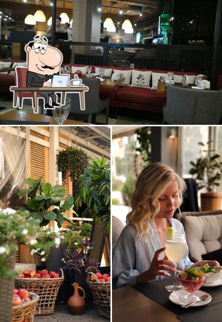 Интерьер "Хинкальной"