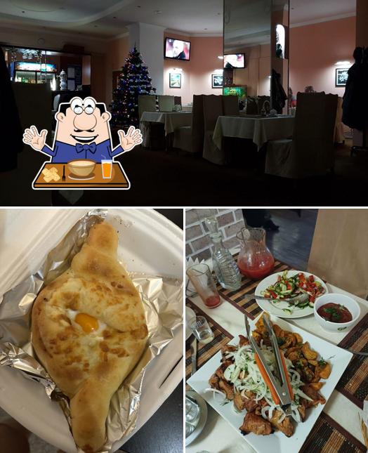 В Нара есть еда, внутреннее оформление и многое другое