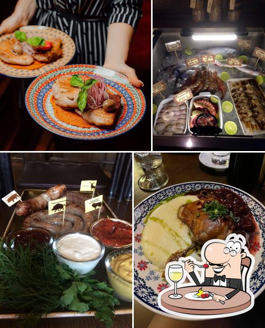 Еда в "Пивном ресторане Blackwood"