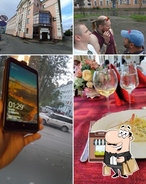 Наслаждайтесь свежим воздухом и видом, открывающемся из "Деканте"