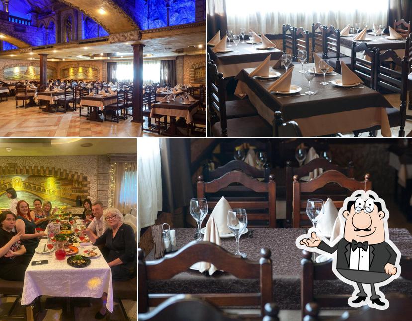 Посмотрите на внутренний интерьер "Рандеву"