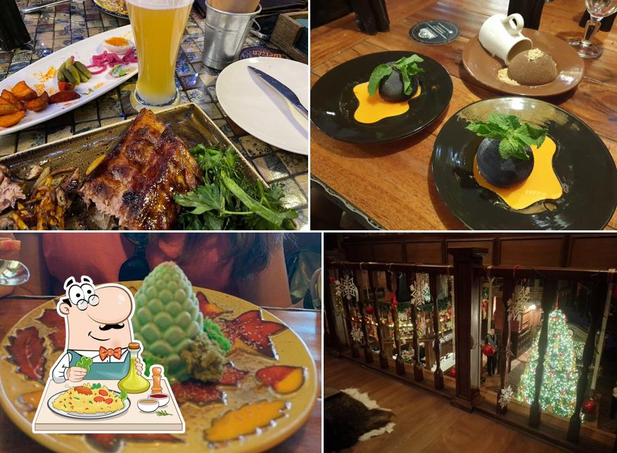 Блюда в "Пивном ресторане Blackwood"