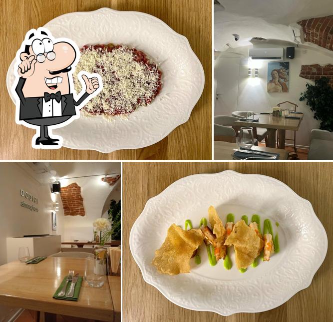 Посмотрите на внутренний интерьер "Dodici Italy"