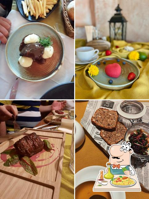 Блюда в "Старом Городе, ресторане"