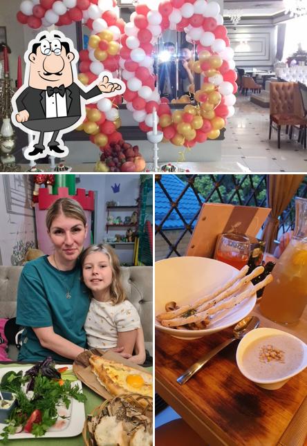 Посмотрите на внутренний интерьер "Мандарина"