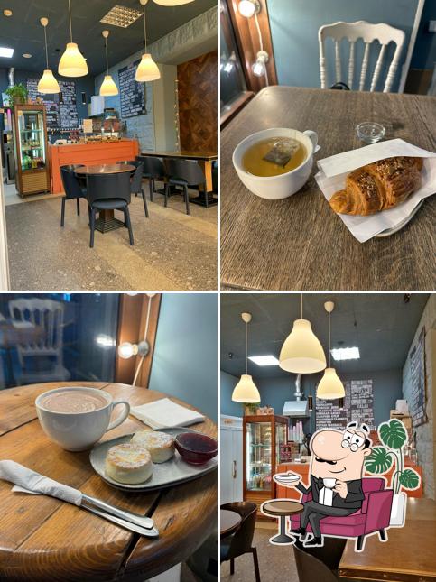 Интерьер "Сытый круассан"