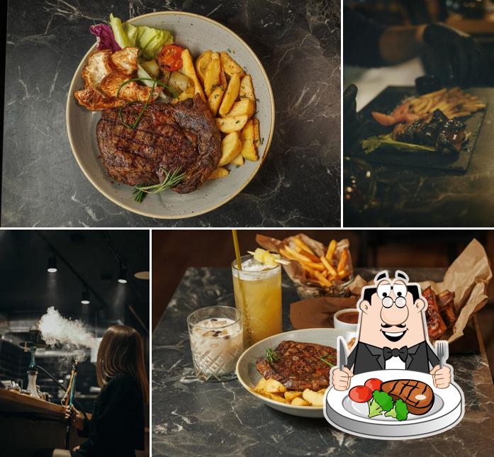 Стейк в "Todos Santos"