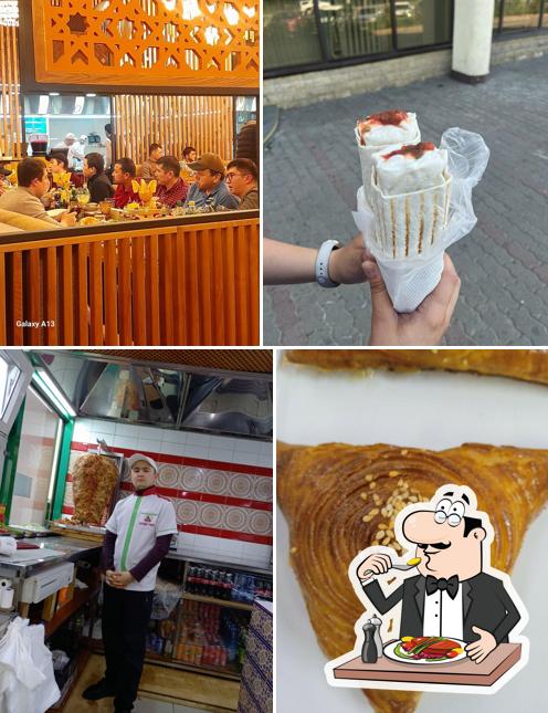 Еда в "Курах гриль Шаурма"