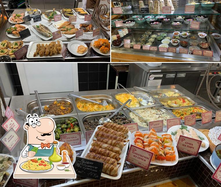 Еда в "Самоваре"