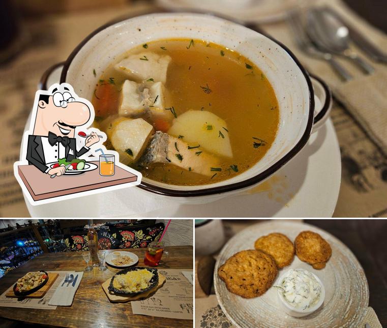 Блюда в "Избе"