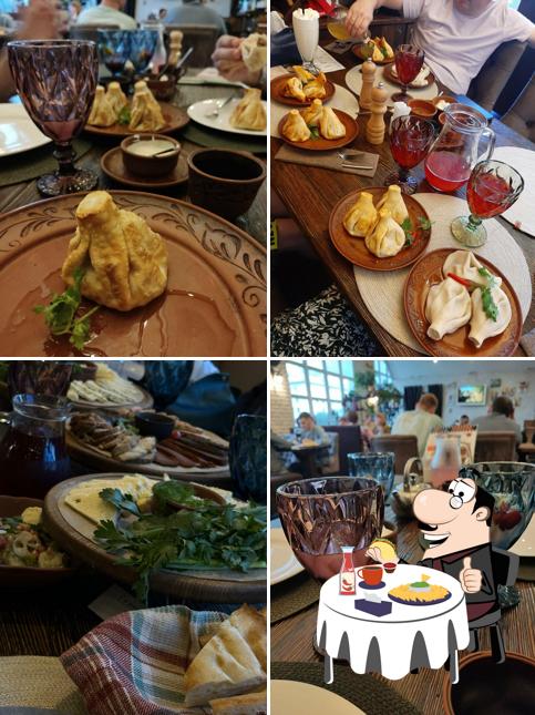 Сырная тарелка в "Сациви"