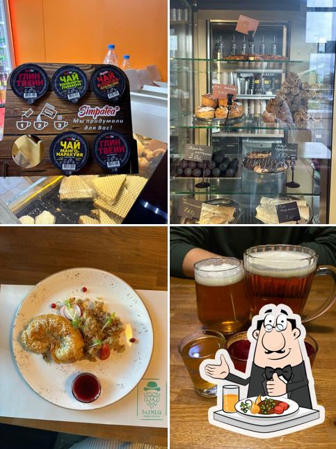 Еда в "Хмель"