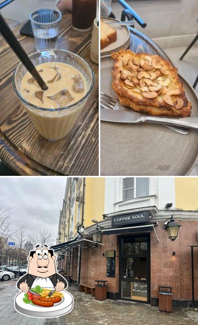 В Coffee Soul есть еда, внешнее оформление и многое другое