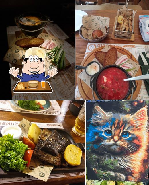 Еда в "Швейке"