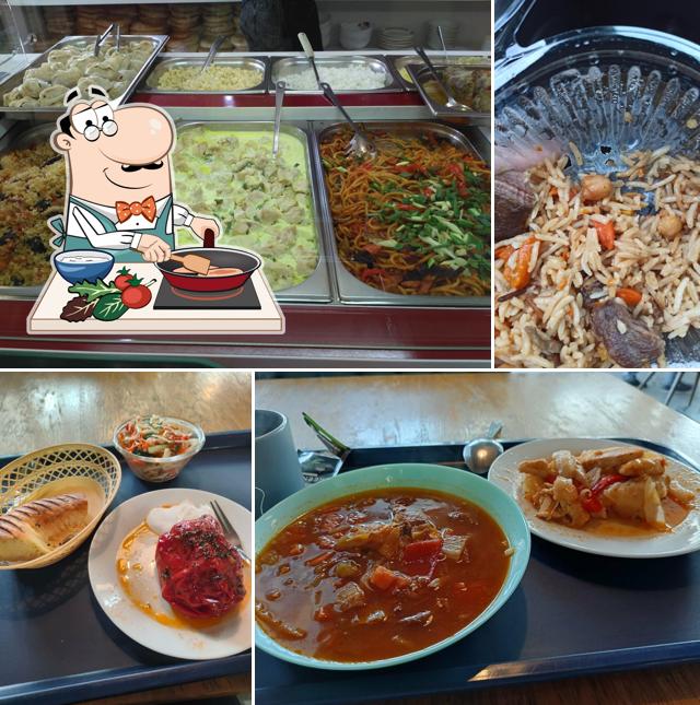 Курица с соусом карри в "Istanbul cafe"