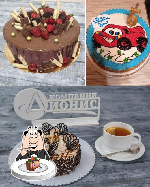 Шоколадный торт в "Dessert"