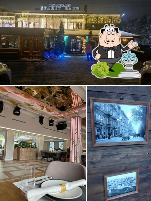 Взгляните на внешнее оформление "Старого Баку"