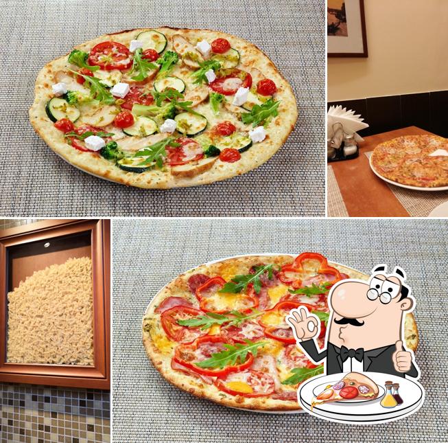 В "Pizza House" вы можете заказать пиццу