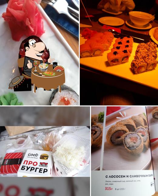 Еда в "Просуши"