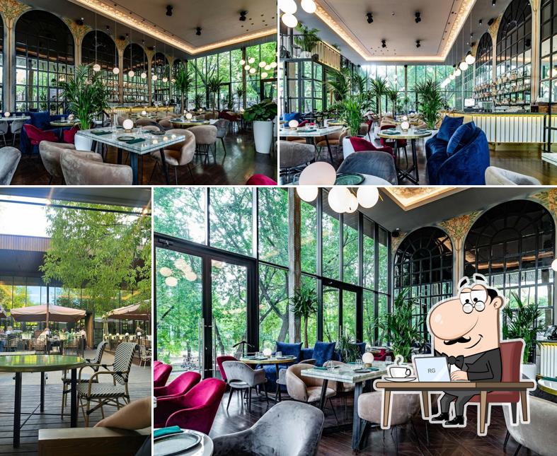 Посмотрите на внутренний интерьер "Парк"