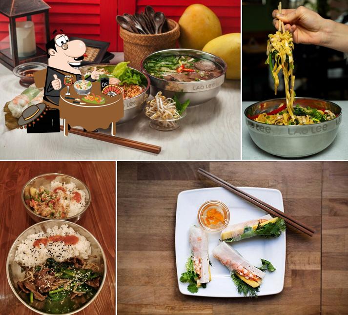 Блюда в "Лао Ли Менделееве"